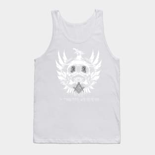 The Secret, death and rebirth Masonic Phoneix design Tank Top